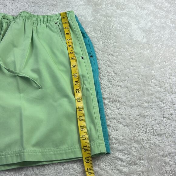 Bundle lot of 2 90s or y2k Studio Works blue and green shorts, size 18 - Picture 11 of 13